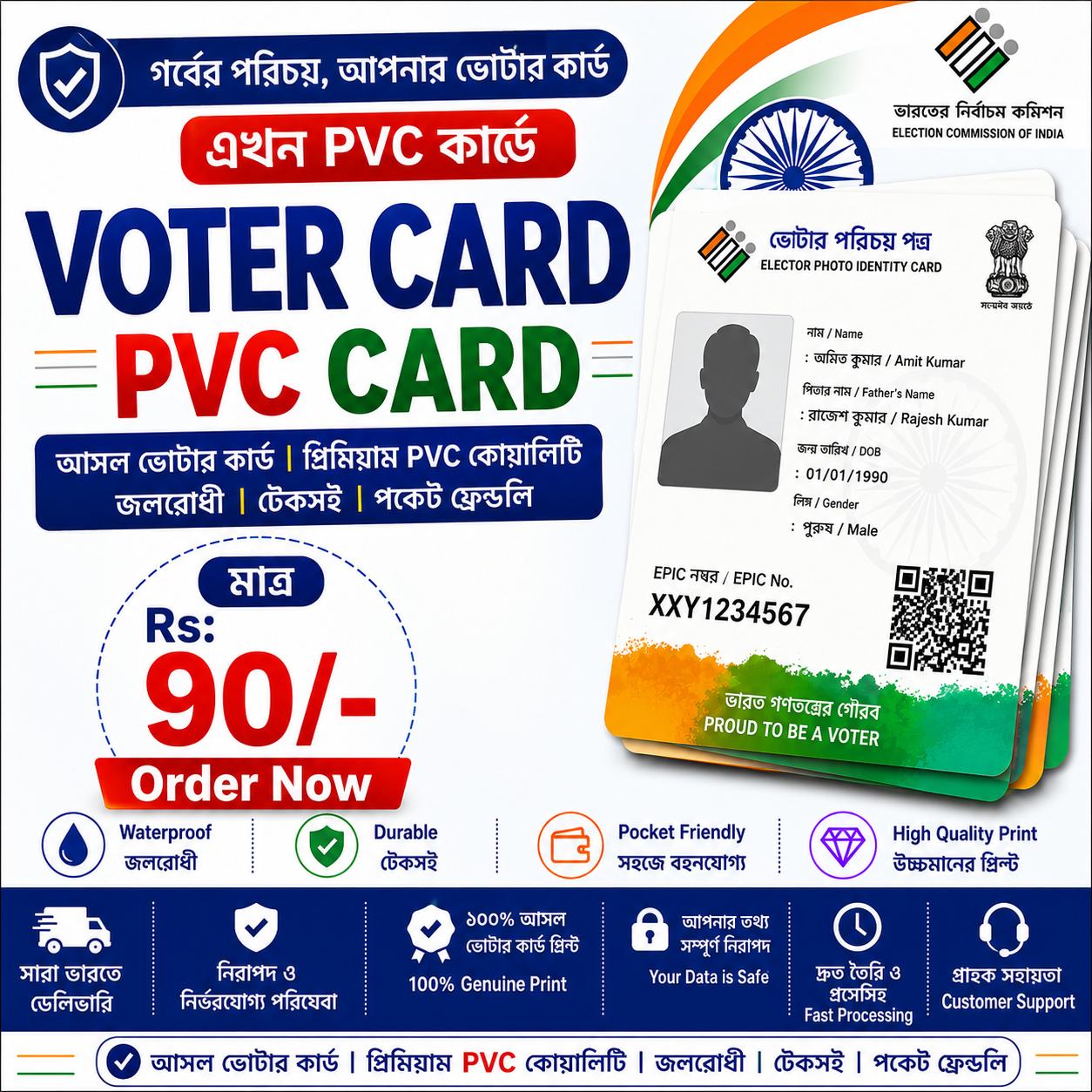 VOTER PVC CARD